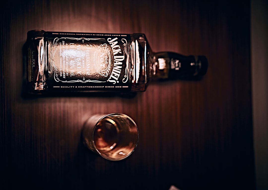 Photo whiskey bottle